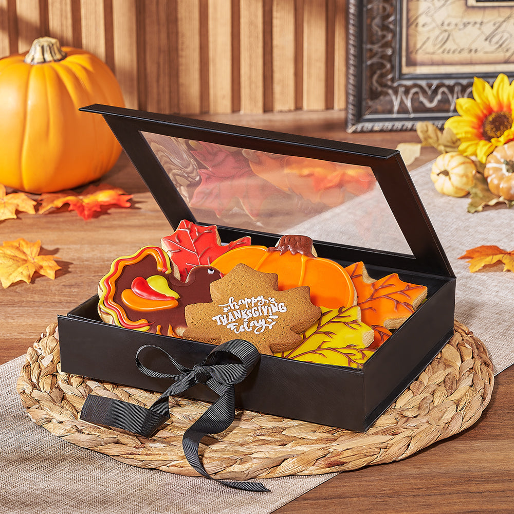 Thanksgiving Cookie Box, thanksgiving gift, thanksgiving, cookie gift, cookie, Canada delivery