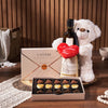 The Yummy Bonbons Gift Set, liquor gift, liquor, chocolate gift, chocolate, bear gift, bear, Canada delivery