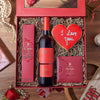 Valentine’s Wine Box, wine gift, wine, valentines day gift, valentines day, cookie gift, cookie, Canada delivery