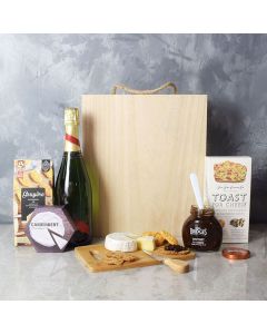Celebratory Cheese & Crackers Gift Crate