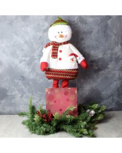 Snowman & Gourmet Chocolates Gift Set