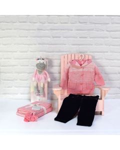 BABY GIRLS FIRST PAIR OF JEANS GIFT SET