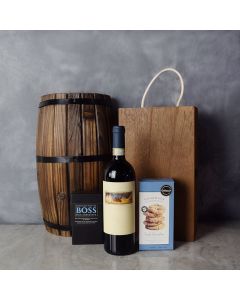 Chocolate & Wine Gourmet Gift Basket