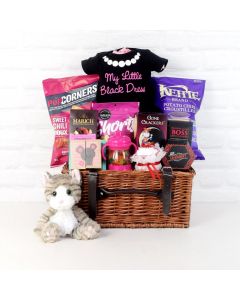 A GIRL IS ARRIVING GIFT BASKET