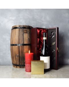 Decadent Truffles & Wine Gift Basket